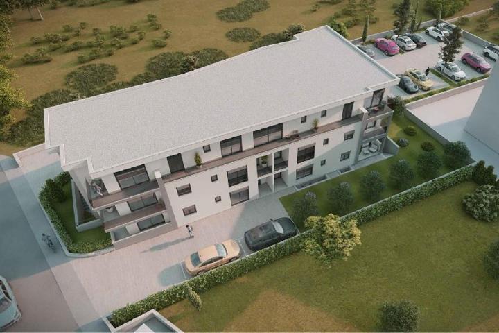 Istra, Štinjan, jednosoban stan BB na 1. katu NKP 49, 54m2 - novogradnja 