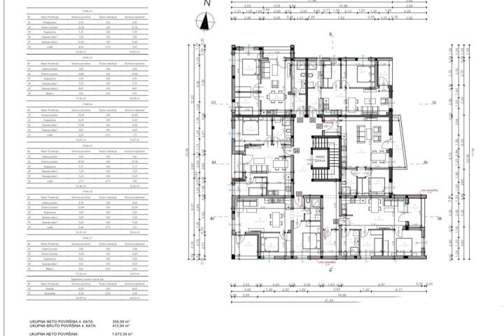 Pula, dvosoban stan u novogradnji nadomak bitnih sadržaja 52, 80m2