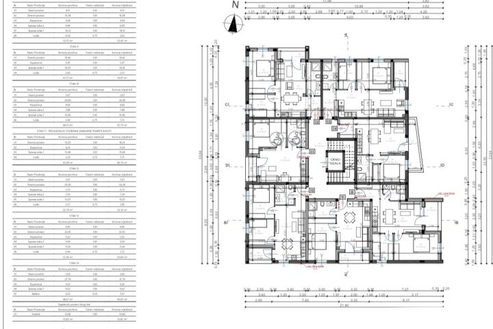 Pula, dvosoban stan u novogradnji nadomak bitnih sadržaja 52, 80m2