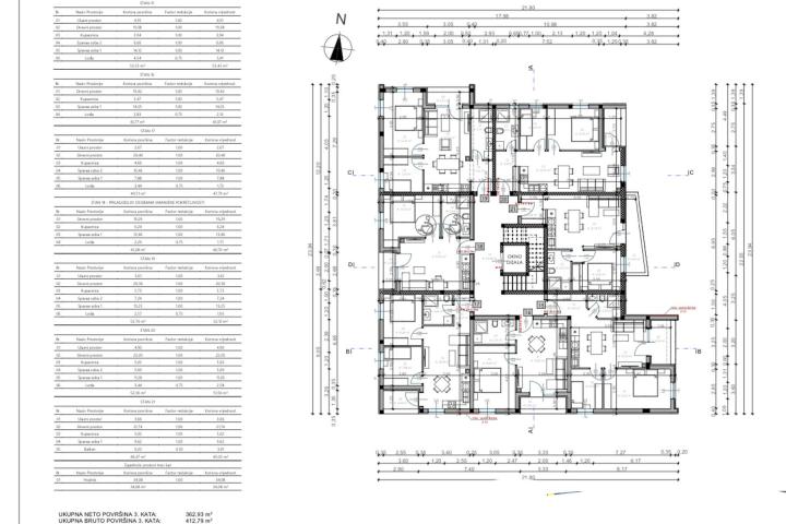 Pula, dvosoban stan u novogradnji nadomak bitnih sadržaja 52, 80m2