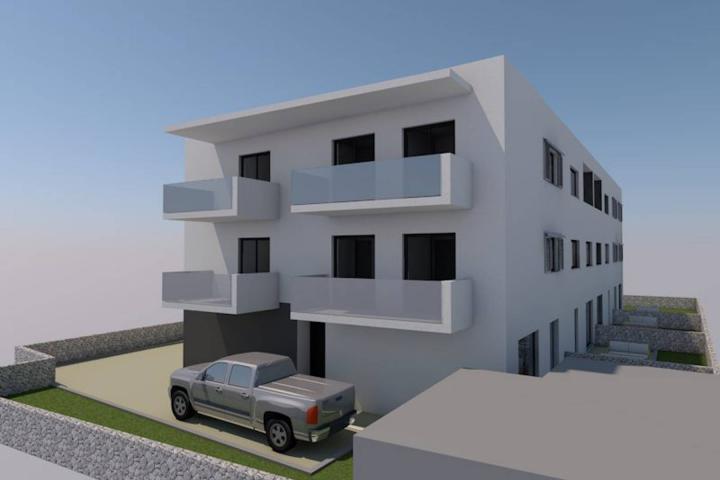 Vodice, NOVOGRADNJA, trosobni stan NKP 86, 02 m2