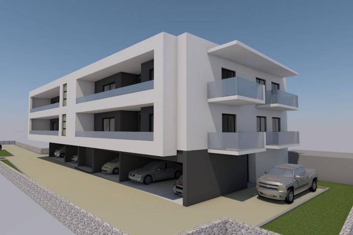 Vodice, NOVOGRADNJA, trosobni stan NKP 86, 02 m2