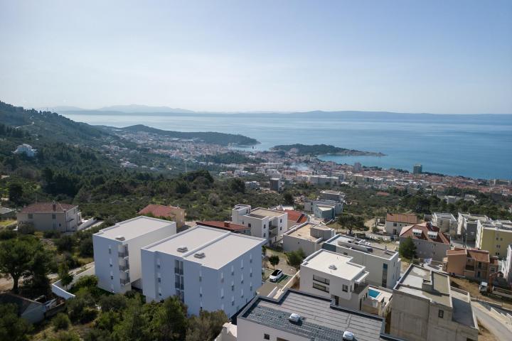 Makarska, novogradnja jednosoban stan s pogledom na more S5