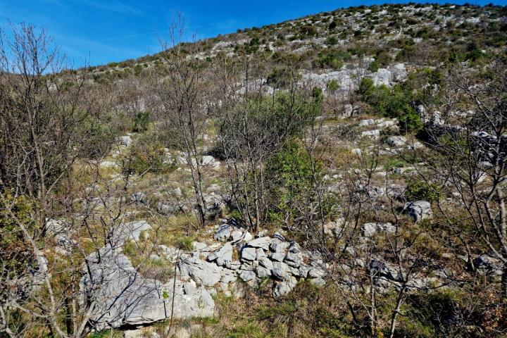 Rogoznica - poljoprivredno zemljište s panoramskim pogledom 