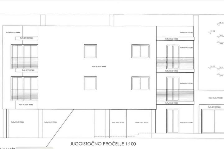 Pula, ekskluzivna prodaja, trosoban stan u samom centru Pule NKP 55 m2