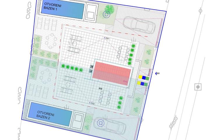 Istra, Peroj - moderna duplex kuća sa pogledom na more i bazenom, NKP 111. 21 m2