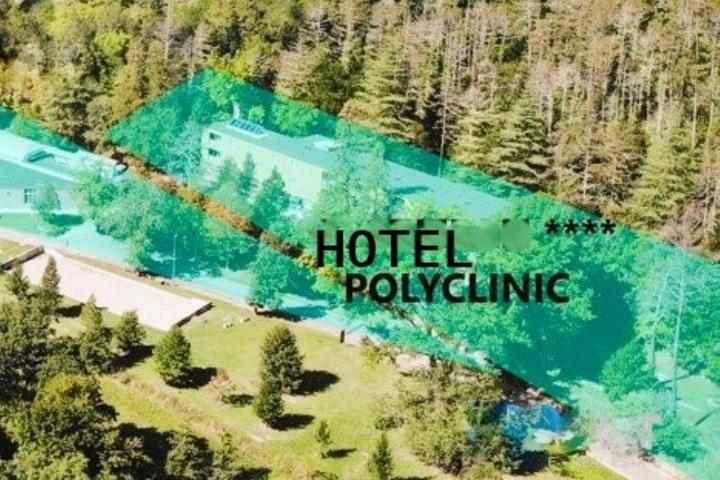 Istra, okolica Motovuna, hotel s poliklinikom okružen prirodom