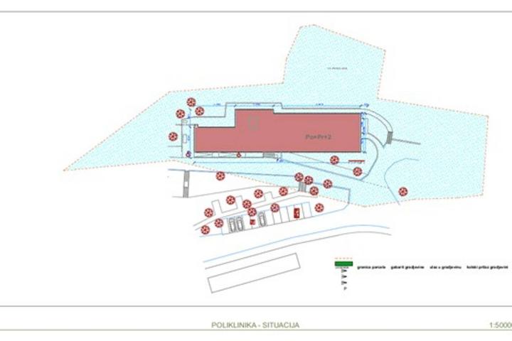 Istra, okolica Motovuna, hotel s poliklinikom okružen prirodom