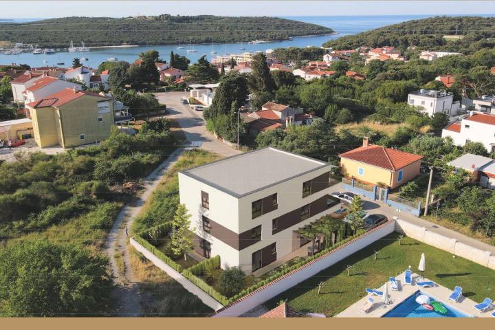 Istra, Banjole, NOVOGRADNJA, POGLED NA MORE - trosobni stan S6 NKP 62. 14 m2