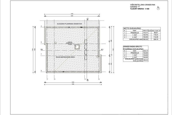 Pula, trosoban stan S4, 118 m2 na atraktivnoj lokaciji