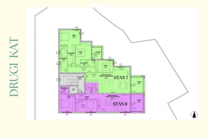 Opatija, stan S3 na drugom katu, moderna novogradnja top pogled, 218, 82 m2 u blizini mora