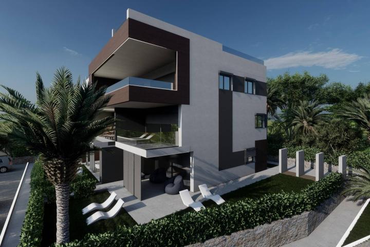 Zadar, Zaton, NOVOGRADNJA, luksuzan trosoban penthouse s krovnom terasom NKP 141, 75 m2