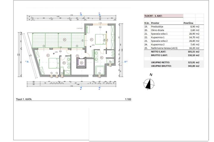 Istra, Svetvinčenat, raskošna villa od 350 m2 na velikoj okućnici 2500 m2