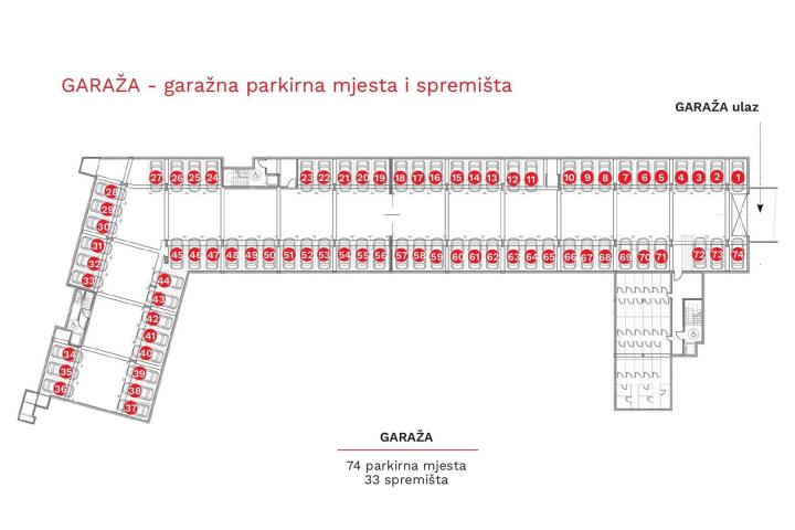 Umag, jednosoban stan, parking, S 0-23