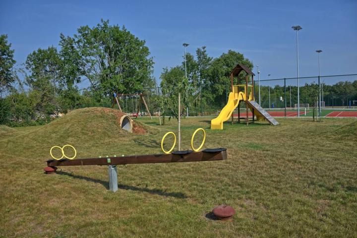 Istra, Kanfanar, kamena vila s bazenom i sportskim terenima