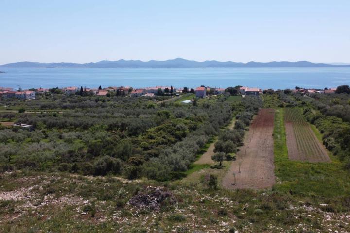 Zadar, Diklo, građevinsko zemljište s pogledom na more