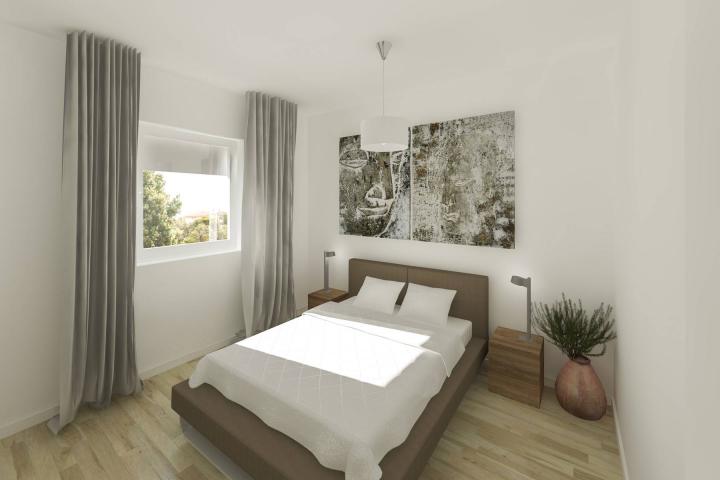 Pag, Mandre trosoban stan-apartman S3 na drugom katu (penthouse) NKP 71 m2 NOVOGRADNJA