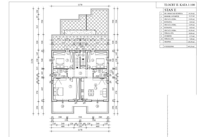 Poreč, okolica, penthouse, NKP 120, 30 m2, parking mjesto