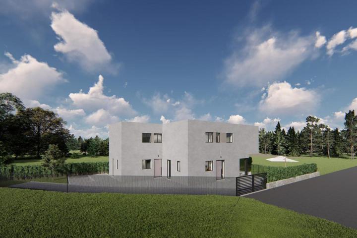 Pirovac, predivna dvojna vila s bazenom, NKP 125, 72 m2