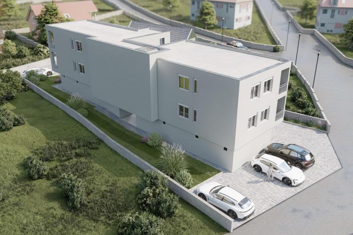 Zadar, Bokanjac, jednosoban stan u novogradnji NKP 50, 4 m2