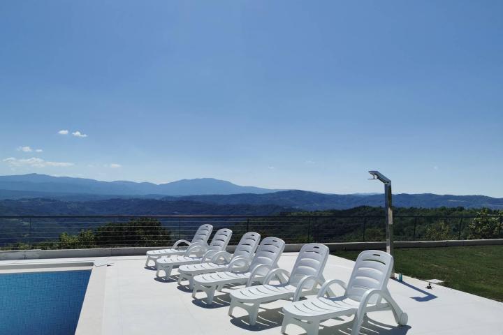 Istra, Vrh - Villa s predivnim panoramskim pogledom