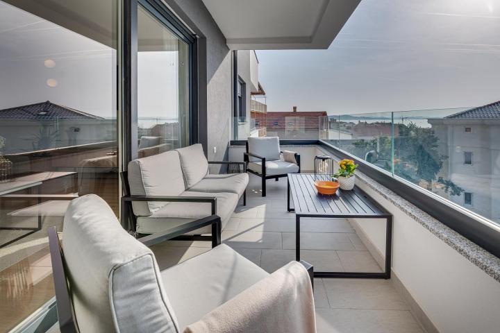 Zadar, Diklovac, luksuzan penthouse s pogledom na more