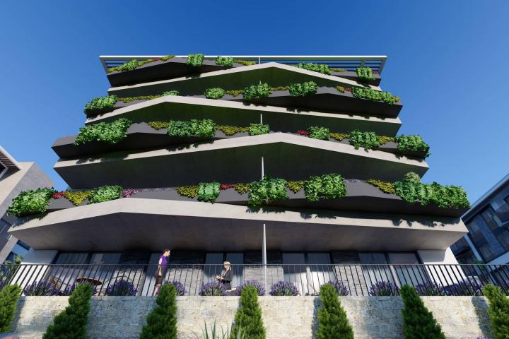 Makarska, dvosoban stan u prizemlju NKP 72, 62 m2