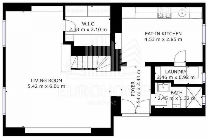 Wohnung Donji grad, Donji Grad, 102m2