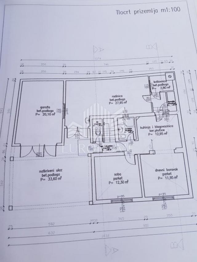 NOVOADAPTIRANA KUĆA 335m2, DUBRAVA +2 PARKRIRNA MJESTA