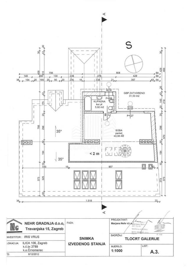 STAN 130m2, DVOETAŽNI, KOD BRITANCA, CENTAR