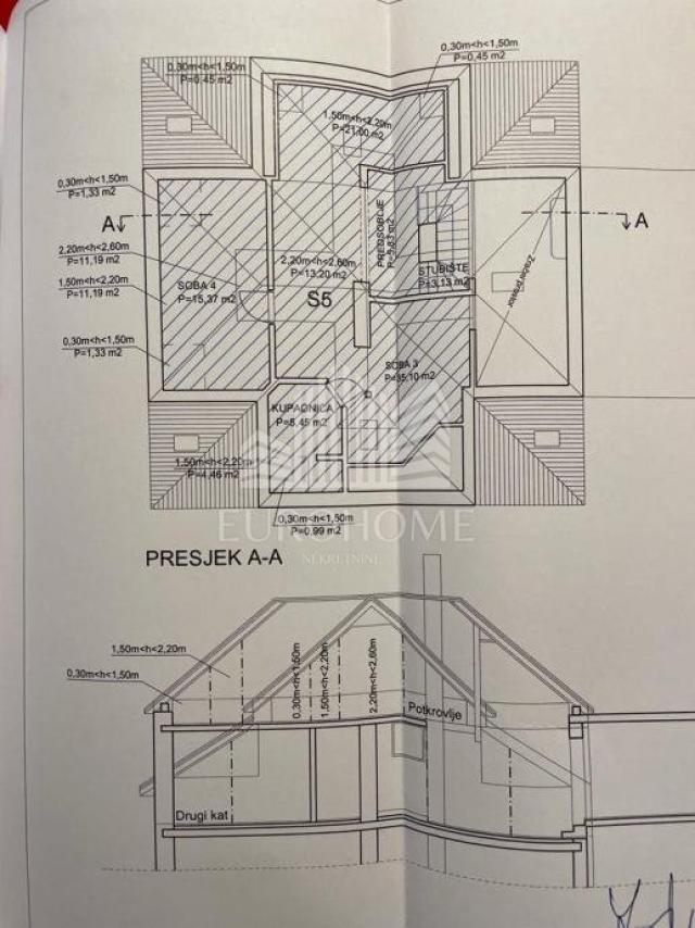 Wohnung Svetice, Maksimir, 158m2