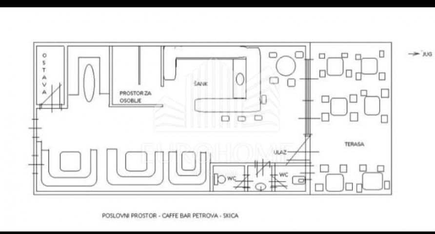 Geschäftsraum Maksimir, 50m2