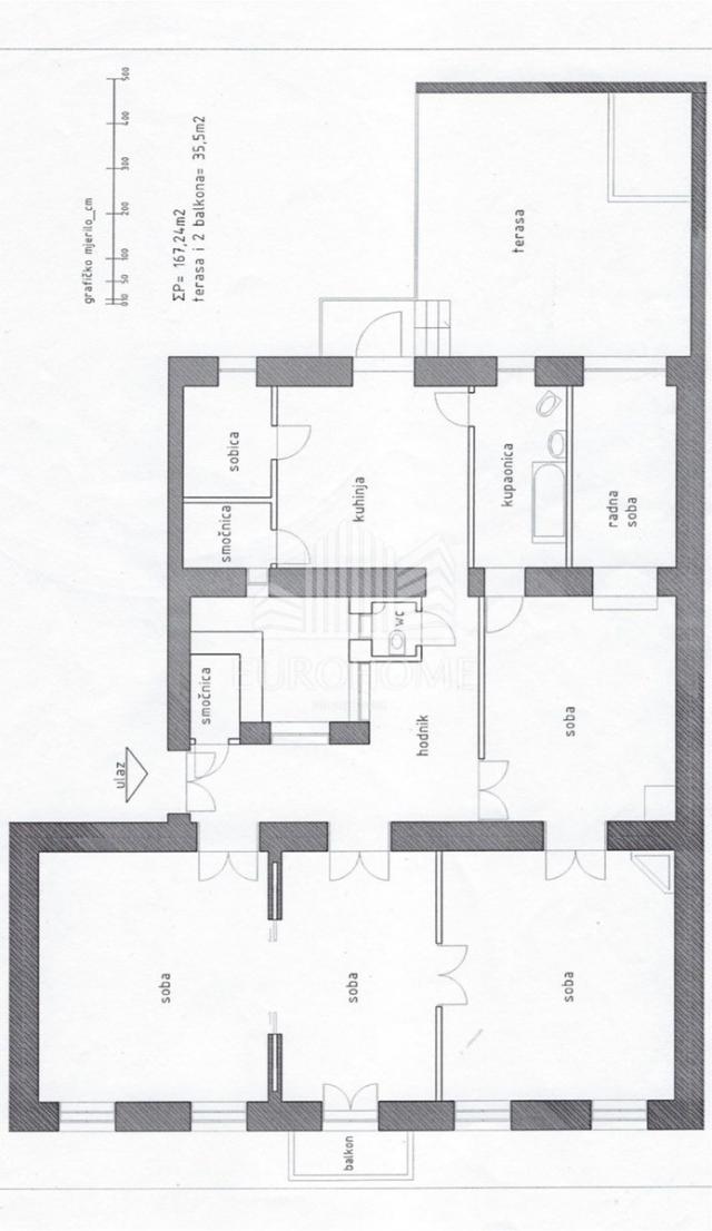 Wohnung Donji grad, Donji Grad, Europski trg, 168m2