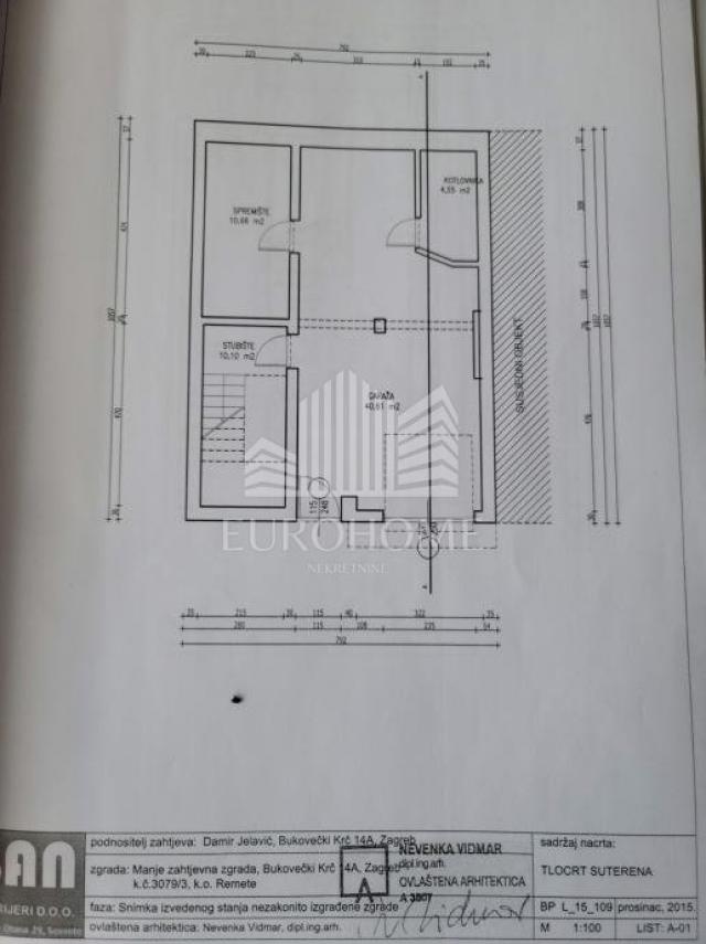 Haus Donji Bukovac, Maksimir, 352,21m2