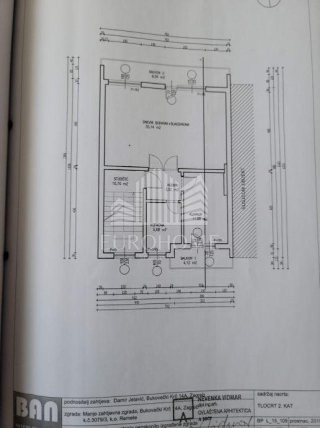 Haus Donji Bukovac, Maksimir, 352,21m2