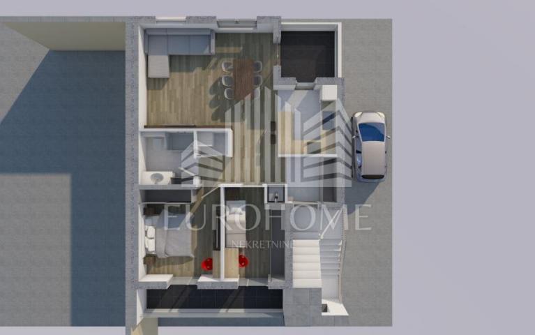 Flat Rudeš, Trešnjevka - Sjever, 89,06m2