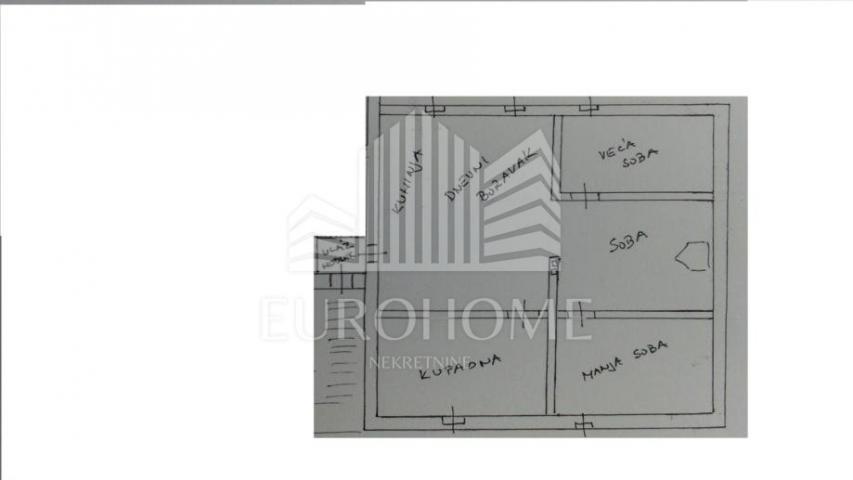 Wohnung Britanac, Gornji Grad - Medveščak, 75m2