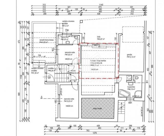 House Sabunike, Privlaka, 285m2