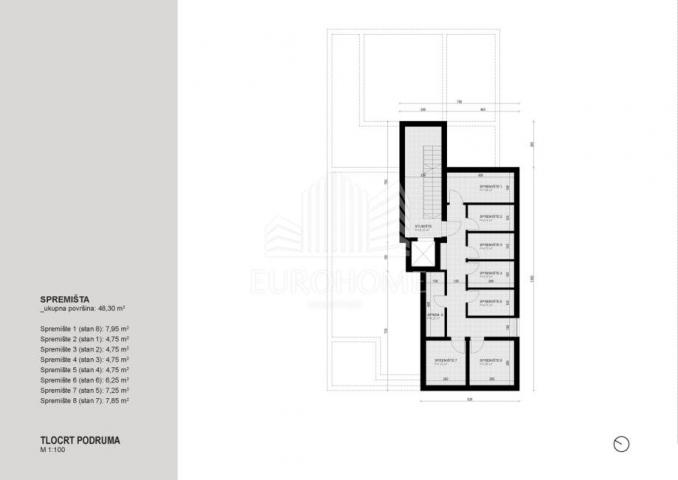 Wohnung Diklovac, Zadar, 145m2