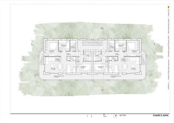 Zadar, Plovanija, novogradnja, trosobni stan 123m2 s pogledom na grad+parking