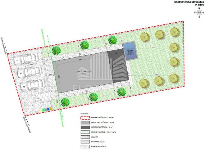 Senj, Krivi Put Zemljište s Projektom za odmor za dušu