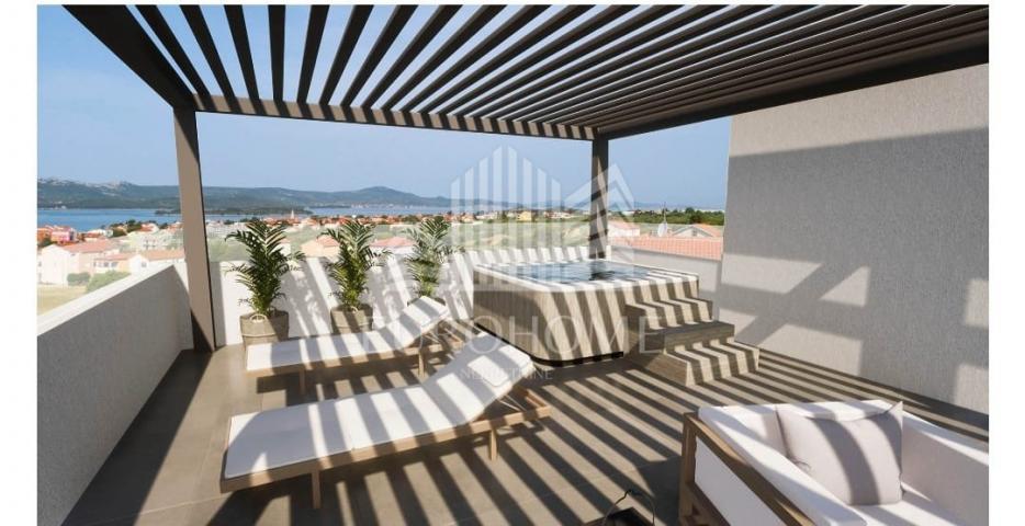 Sveti Filip i Jakov, 3S penthouse, 85m2, panoramski pogled