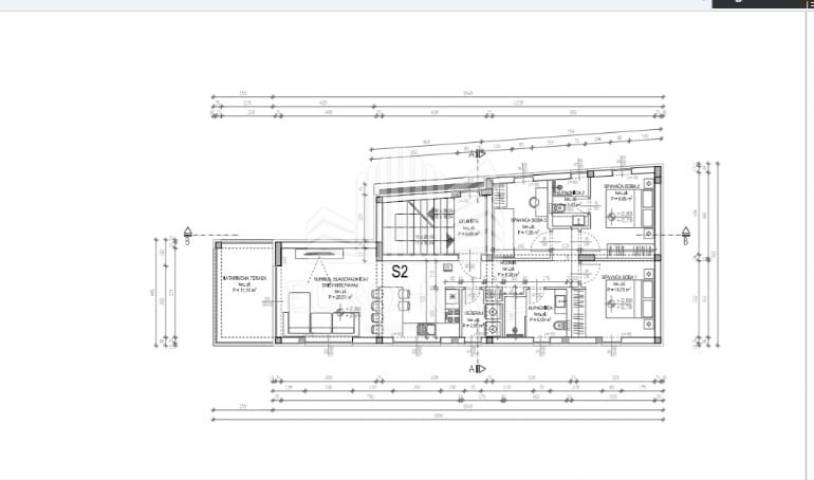 Wohnung Diklo, Zadar, 103m2