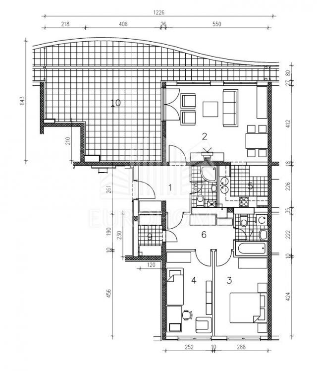 Flat Sesvetski Kraljevec, Sesvete, 86,57m2