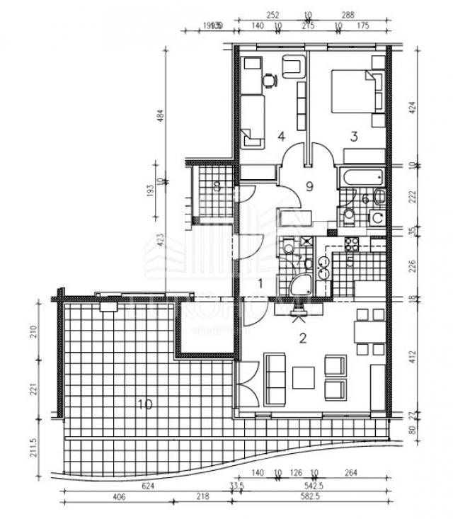 Wohnung Sesvetski Kraljevec, Sesvete, 82,02m2