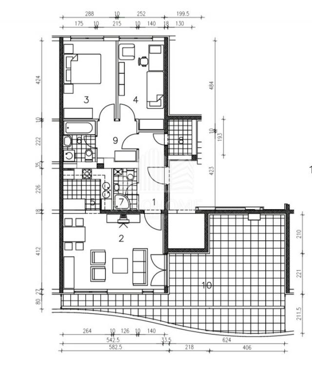 NOVOGRADNJA 82, 08m2, IVER, Sesvetski Kraljevec