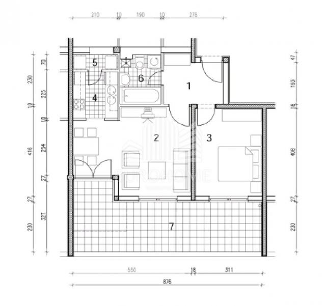 NOVOGRADNJA 56, 27m2, IVER, Sesvetski Kraljevec