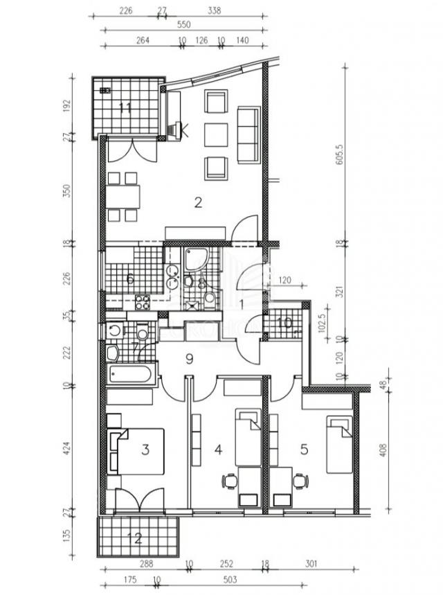 Wohnung Sesvetski Kraljevec, Sesvete, 94,15m2