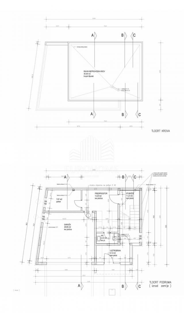 Business premise Šestinski dol, Črnomerec, 333m2