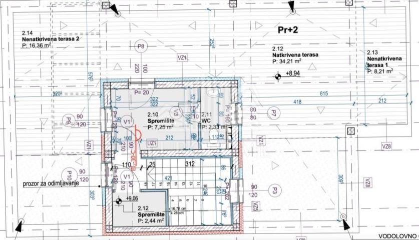 NOVOGRADNJA 120 m2 + VPM, VOLTINO, TREŠNJEVKA SJEVER